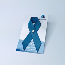 Load image into Gallery viewer, Oesophageal Cancer Awareness Ribbon - Premium Cloth with Clasp
